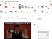 Tablet Screenshot of ewan-mcgregor.org